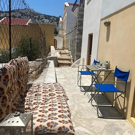 Διαμέρισμα Kalosymi Studio, Erdtoene Mit Hafenblick *