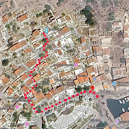 Kalosymi Studio, Erdtoene Mit Hafenblick *